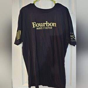 Grunt Style Black and Gold Tee